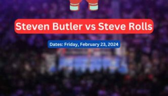 Steven Butler vs Steve Rolls