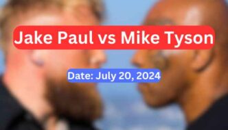 Jake Paul vs Mike Tyson