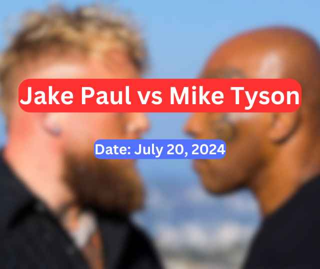 Jake Paul vs Mike Tyson